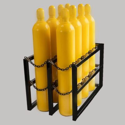Gas Cylinder Holder - 4D Series (1-8 full size cylinders, $1100.00 - $1375.00)